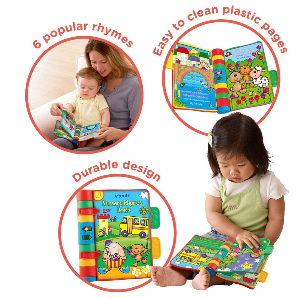 Vtech Baby Nursery Rhymes Book With Sounds And Phrases