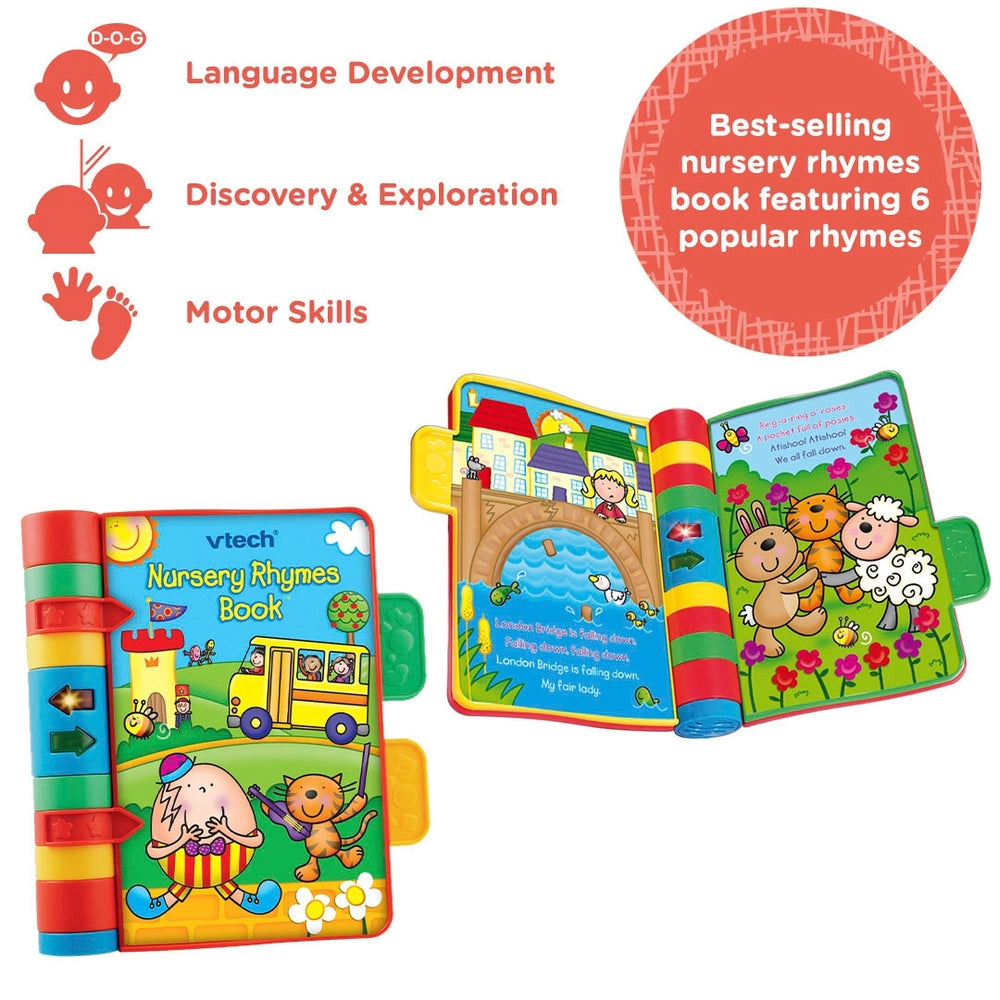 Vtech Baby Nursery Rhymes Book With Sounds And Phrases