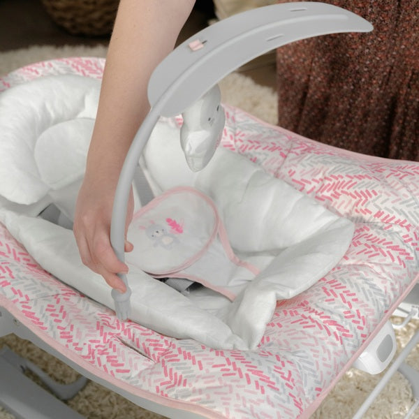 Ingenuity Keep Cozy 3-In-1 Grow With Me Bounce & Rock Seat - Lily