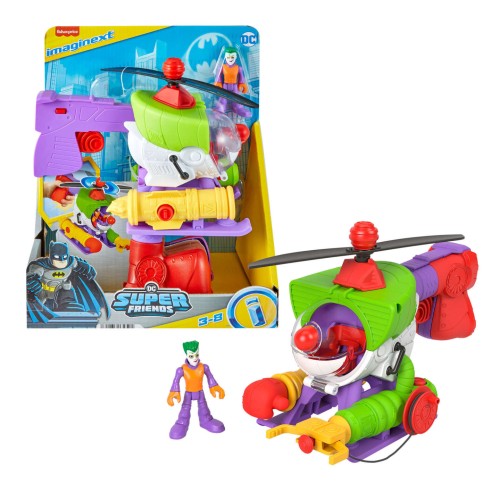 Imaginext Dc Super Friends The Joker Robo Copter