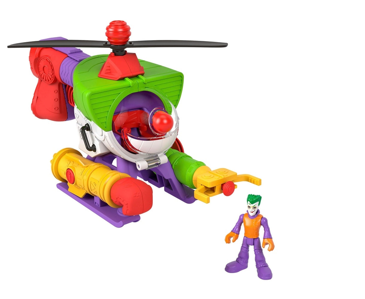 Imaginext Dc Super Friends The Joker Robo Copter