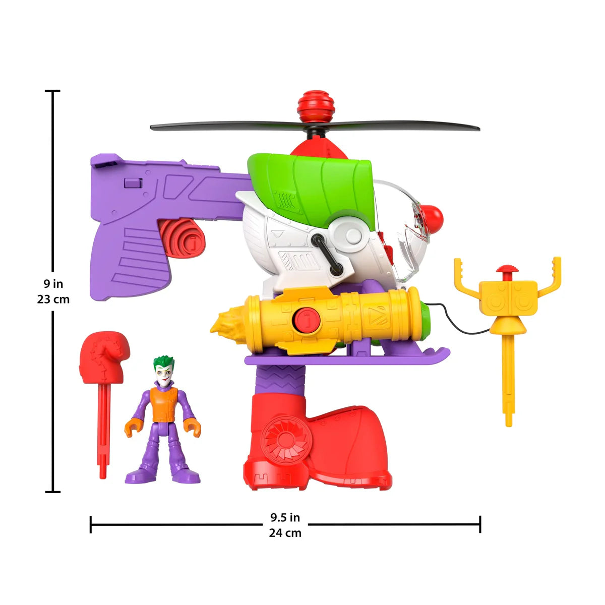 Imaginext Dc Super Friends The Joker Robo Copter