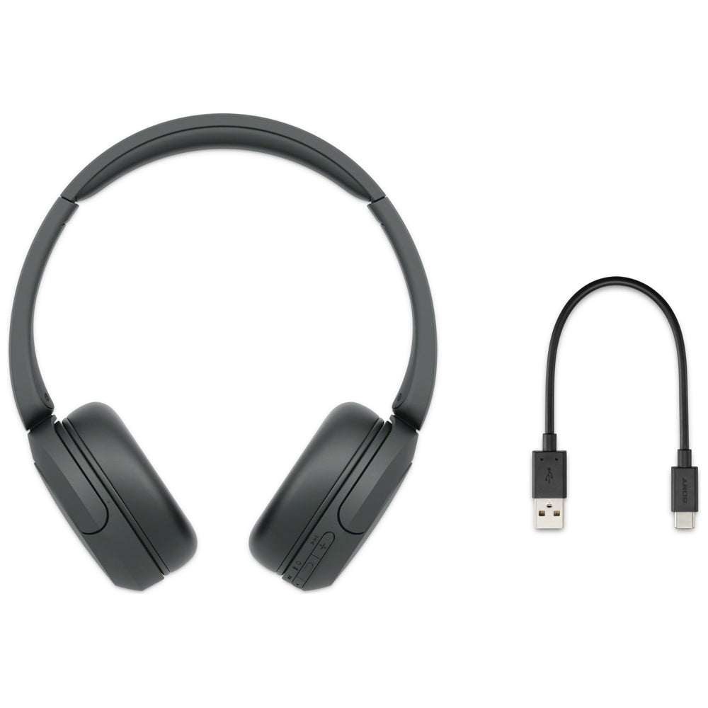 Sony Wh-Ch520 Wireless Bluetooth On-Ear Headphones Black