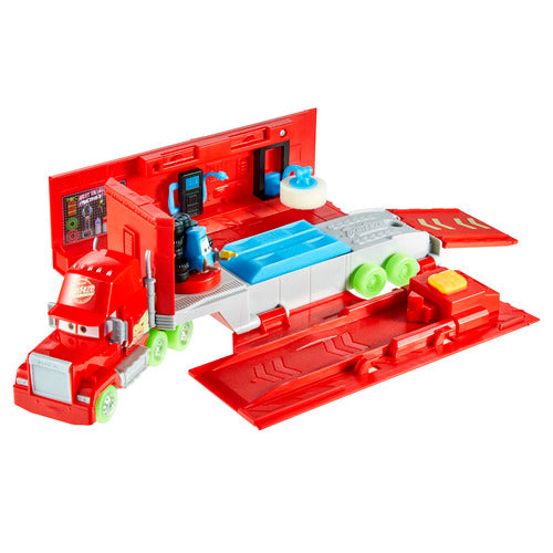 Disney Pixar's Cars Glow Racers Transforming Mack Playset