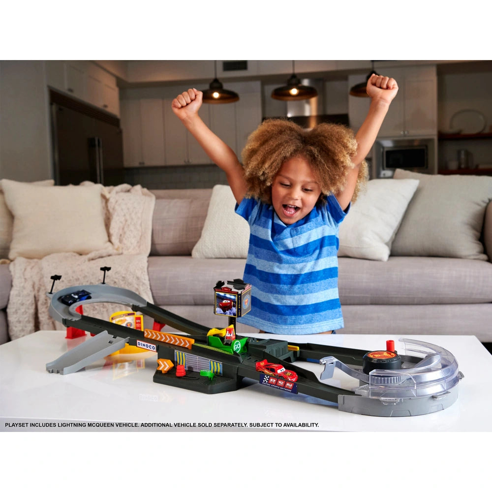 Disney Cars Piston Cup Action Speedway Race Track Playset
