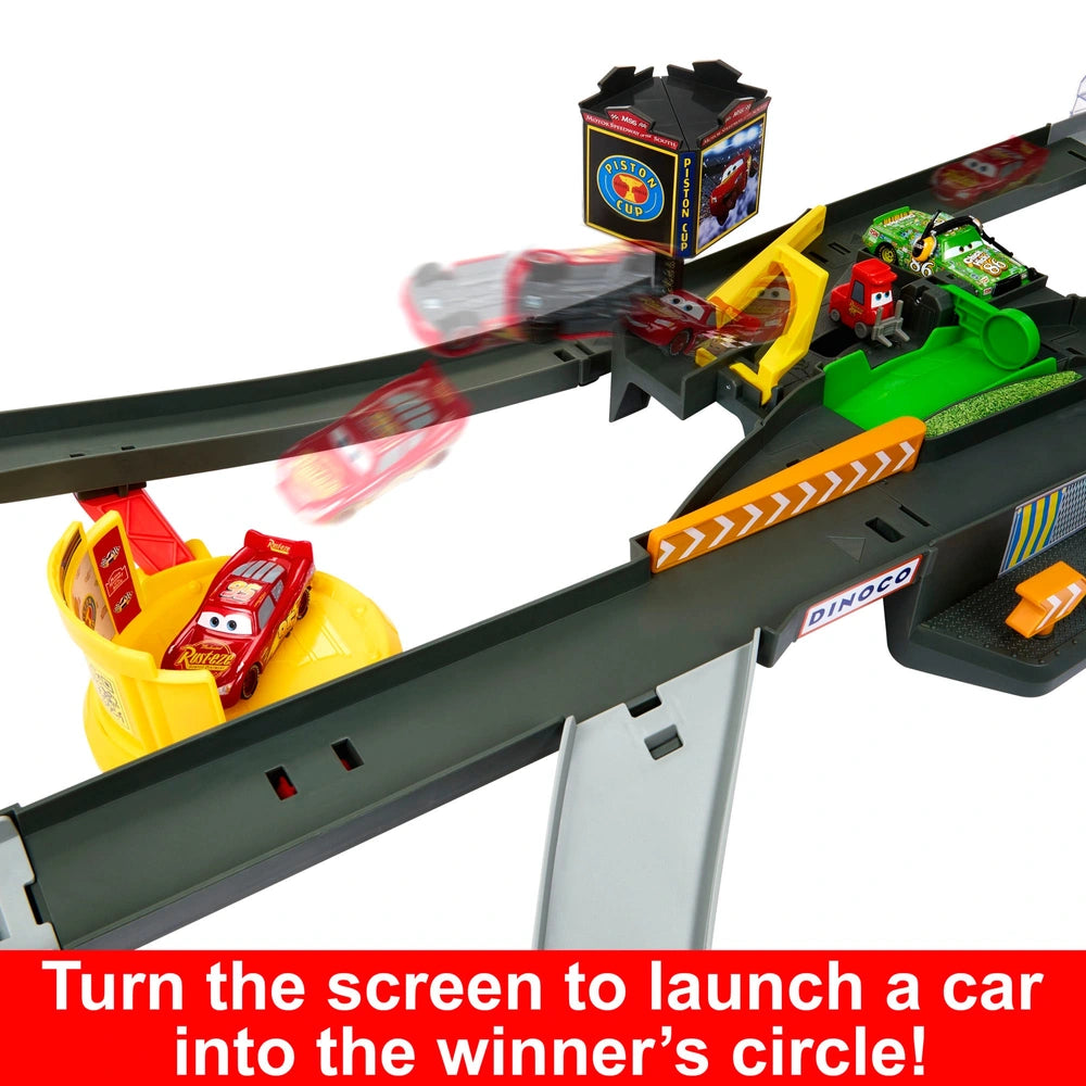 Disney Cars Piston Cup Action Speedway Race Track Playset