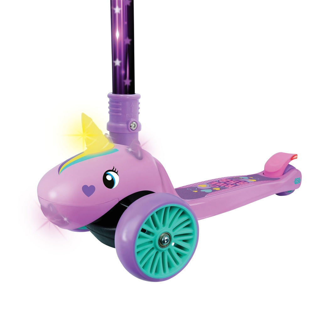 Ride 858 Unicorn Light Up Scooter