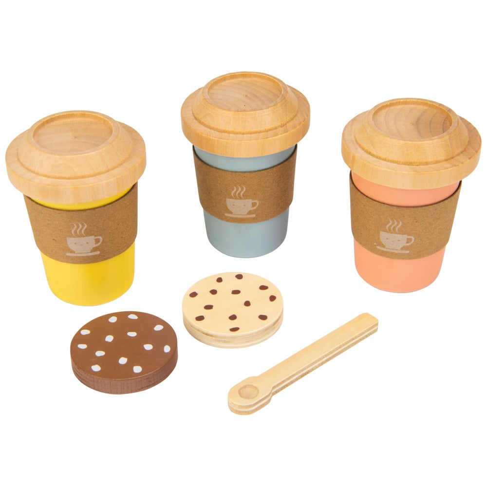 Kitchen Corner Play Food Wooden Hot Chocolate Set