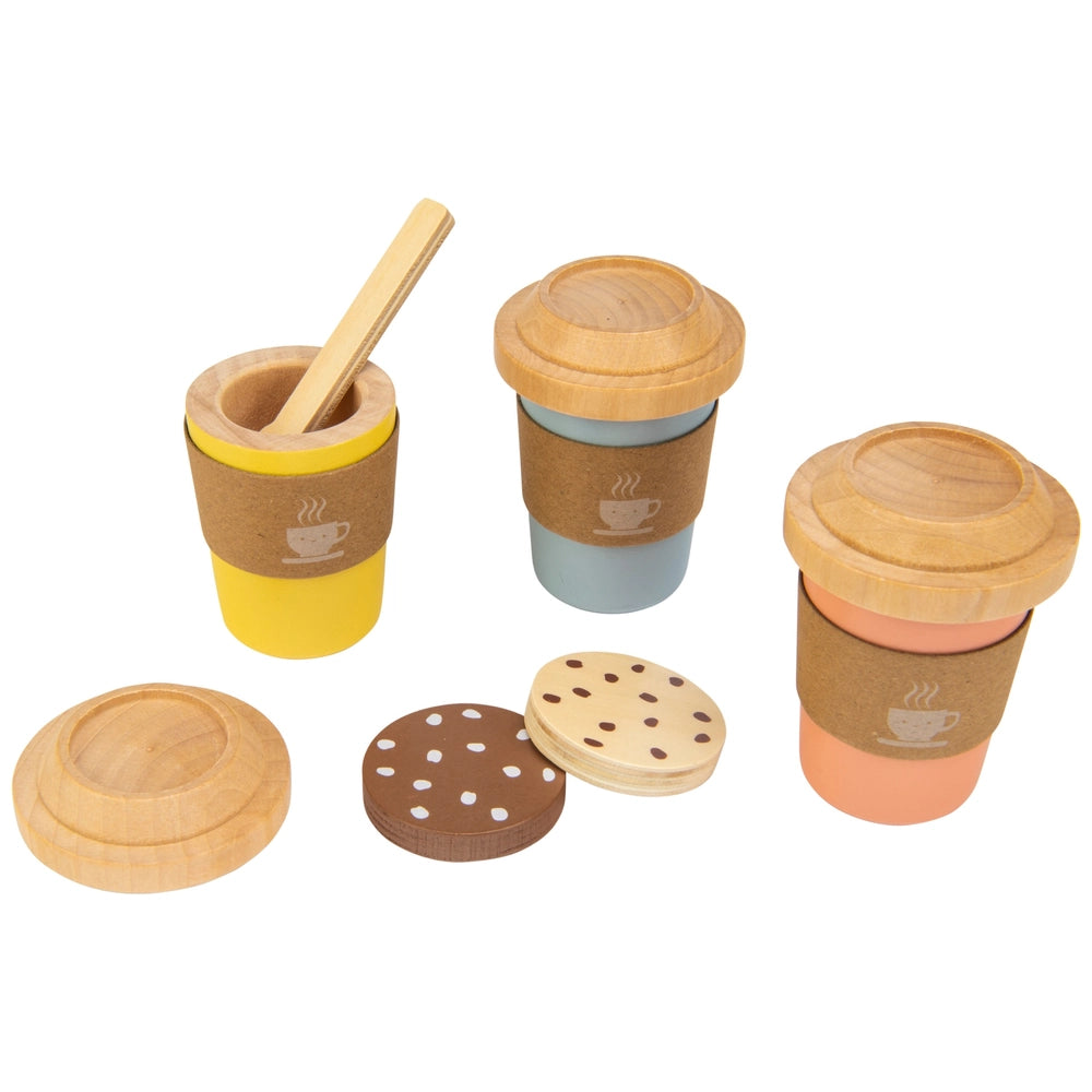 Kitchen Corner Play Food Wooden Hot Chocolate Set