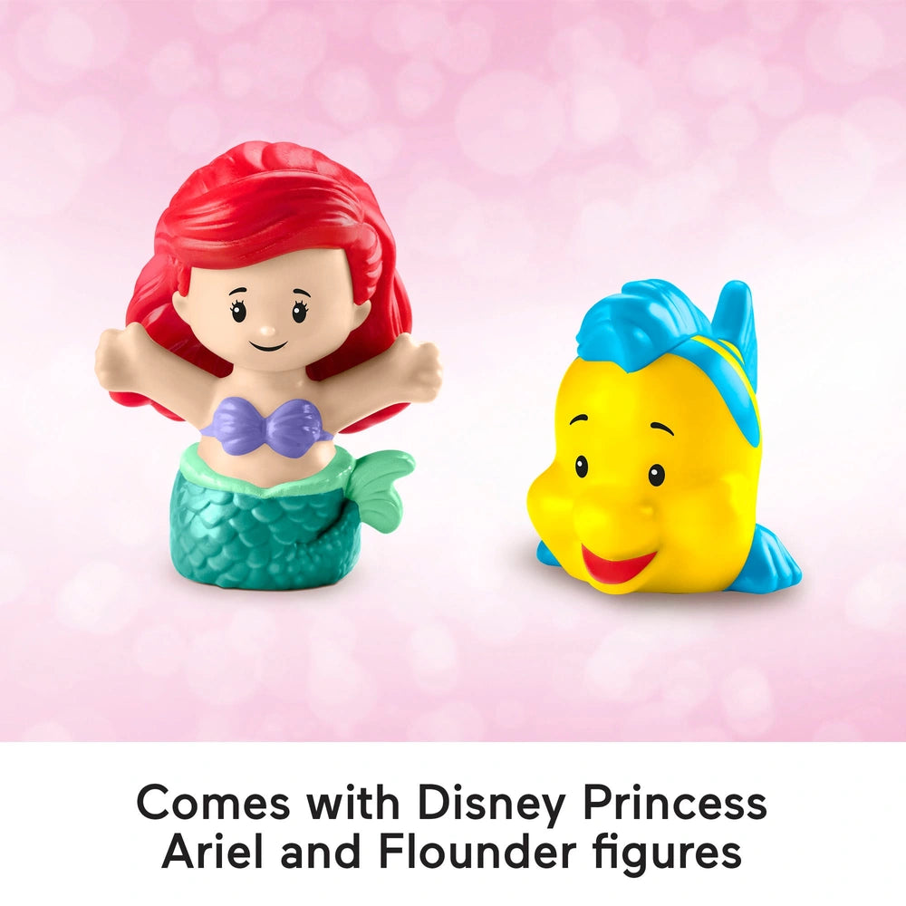 Disney Princess Ariel's Light-Up Sea Carriage By Little People