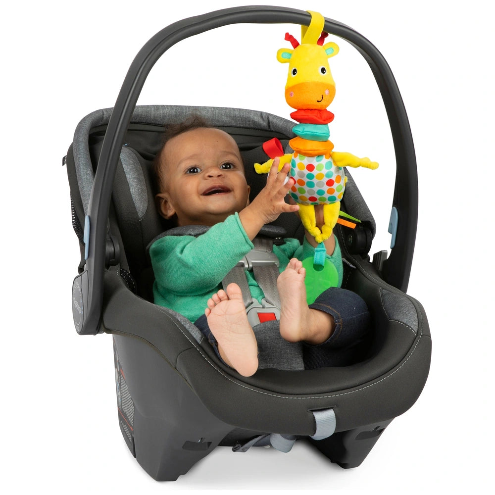 Bright Starts Pull Play & Boogie Musical Giraffe Baby Carrier Toy