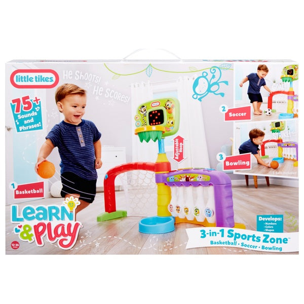 Little Tikes Learn & Play 3-In-1 Sports Zone