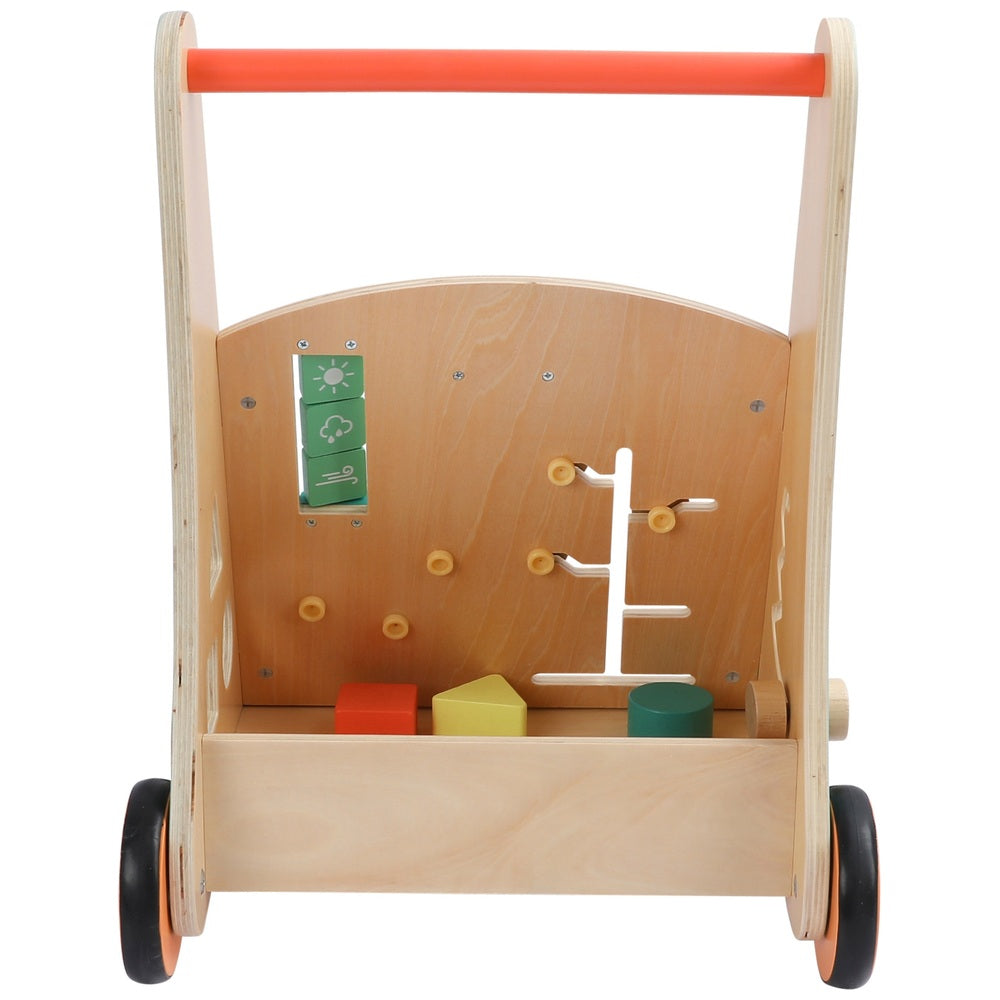 Squirrel Play Safari Wooden Activity Walker Set