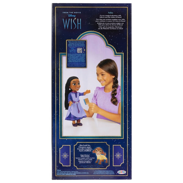 Disney Wish Asha 35.5Cm Toddler Doll