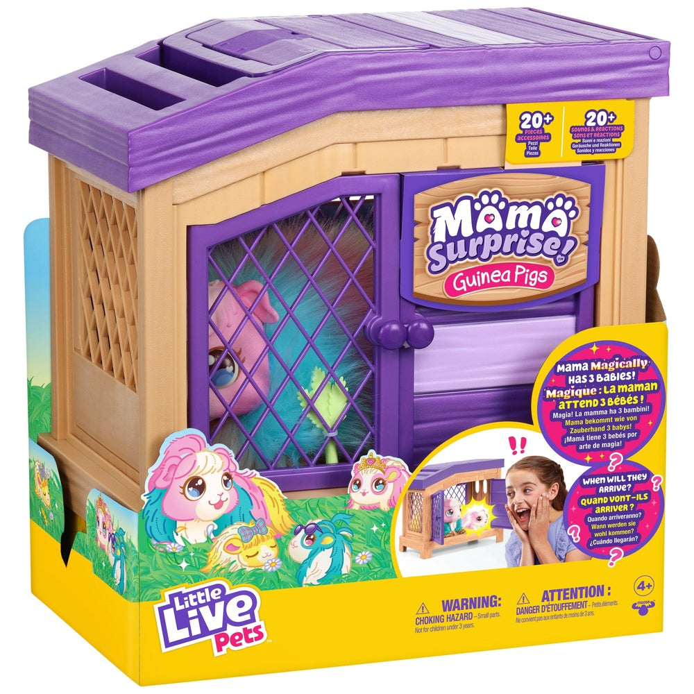 Little Live Pets Mama Surprise Guinea Pigs Rainbow Edition