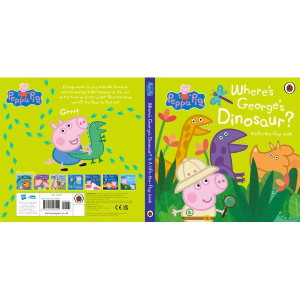 Peppa Pig : Where's George's Dinosaur? A Lift The Flap Book