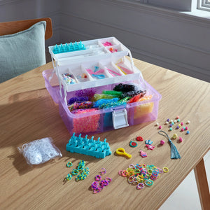 Mega Loom Band Kit Set - 8000 Pieces