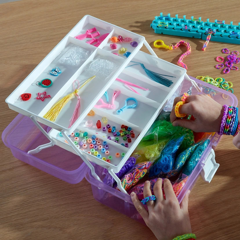 Mega Loom Band Kit Set - 8000 Pieces