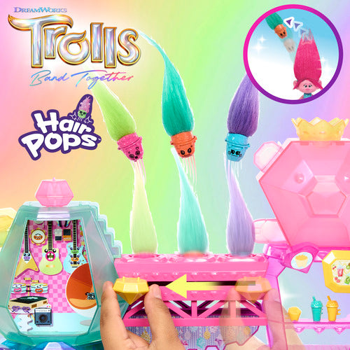 Trolls 3 Band Together Mount Rageous Playset With Queen Poppy Doll