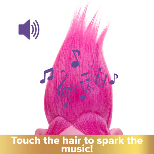 Trolls 3 Band Together Rainbow Hairtunes Poppy Singing Doll