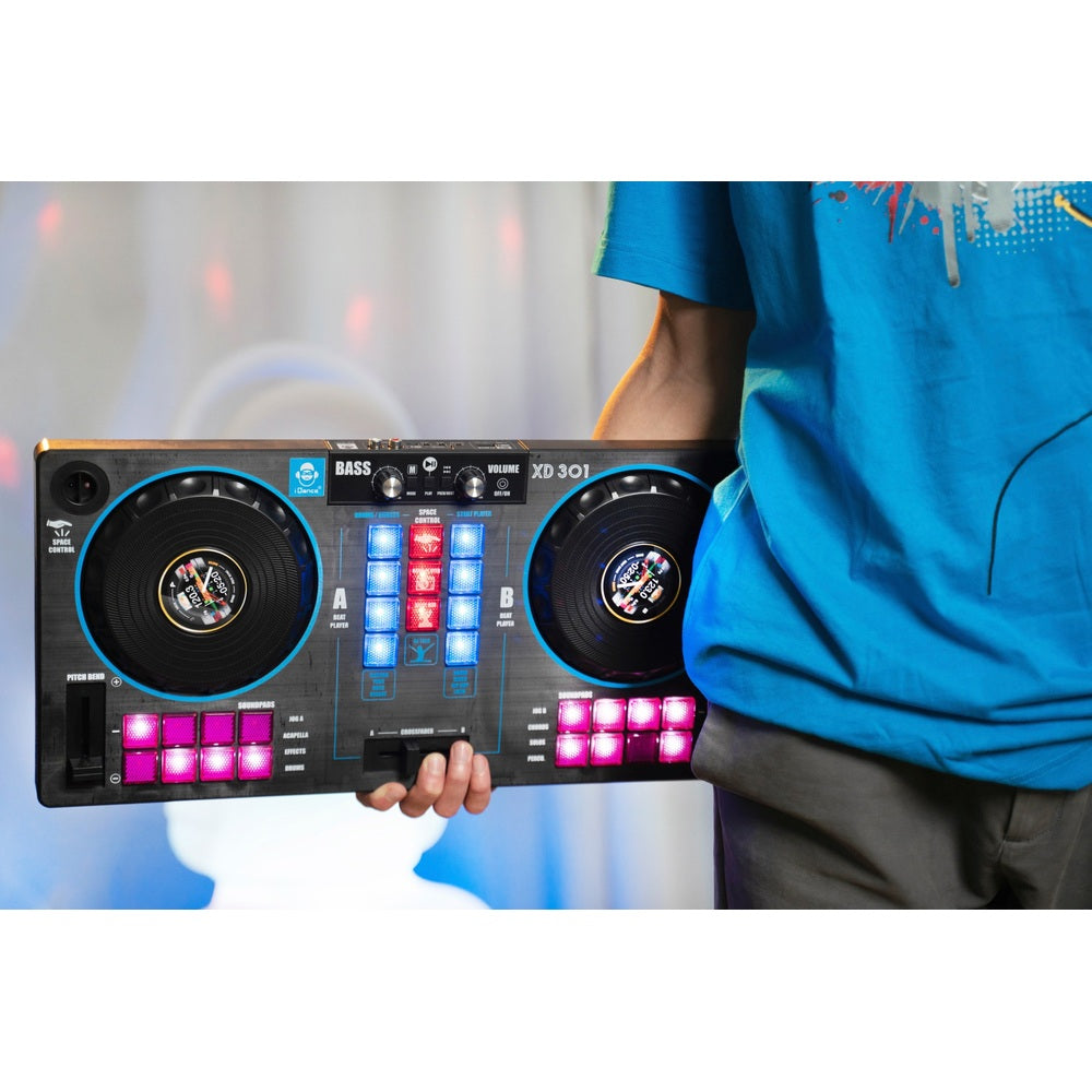 Idance Dj Station With 2 Speakers Xd-301