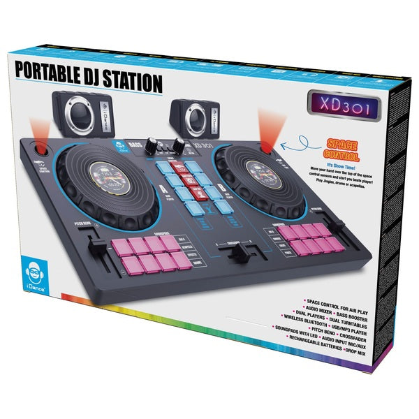 Idance Dj Station With 2 Speakers Xd-301