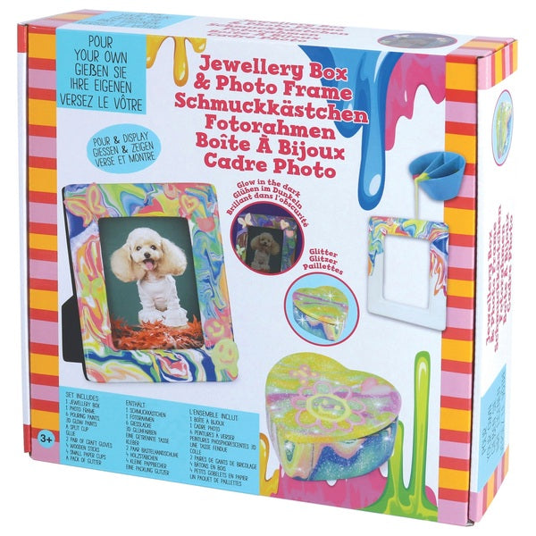 Pour Paint - Jewelry Box & Photo Frame