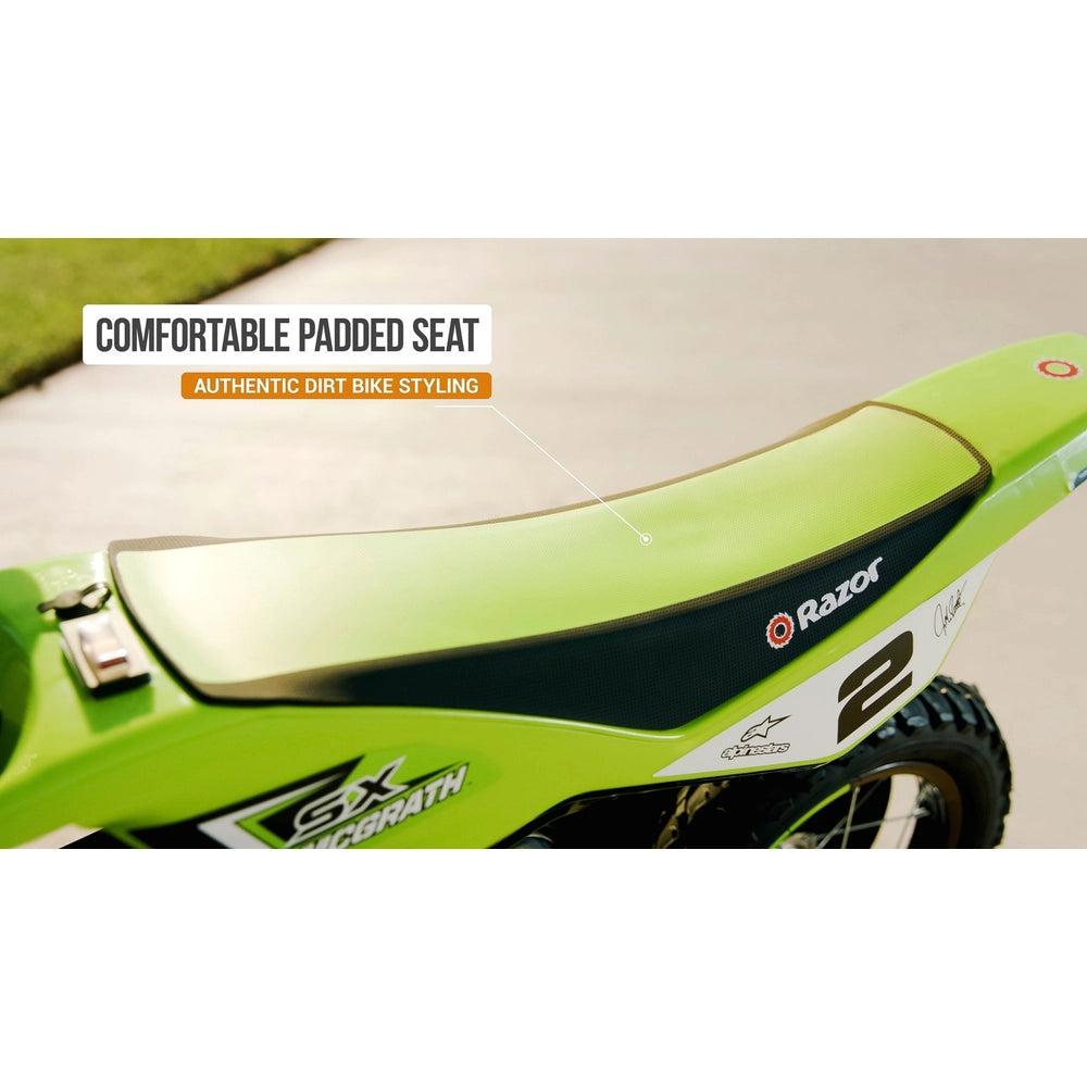 Razor Sx125 Mcgrath Electric-Powered Miniature Dirt Bike