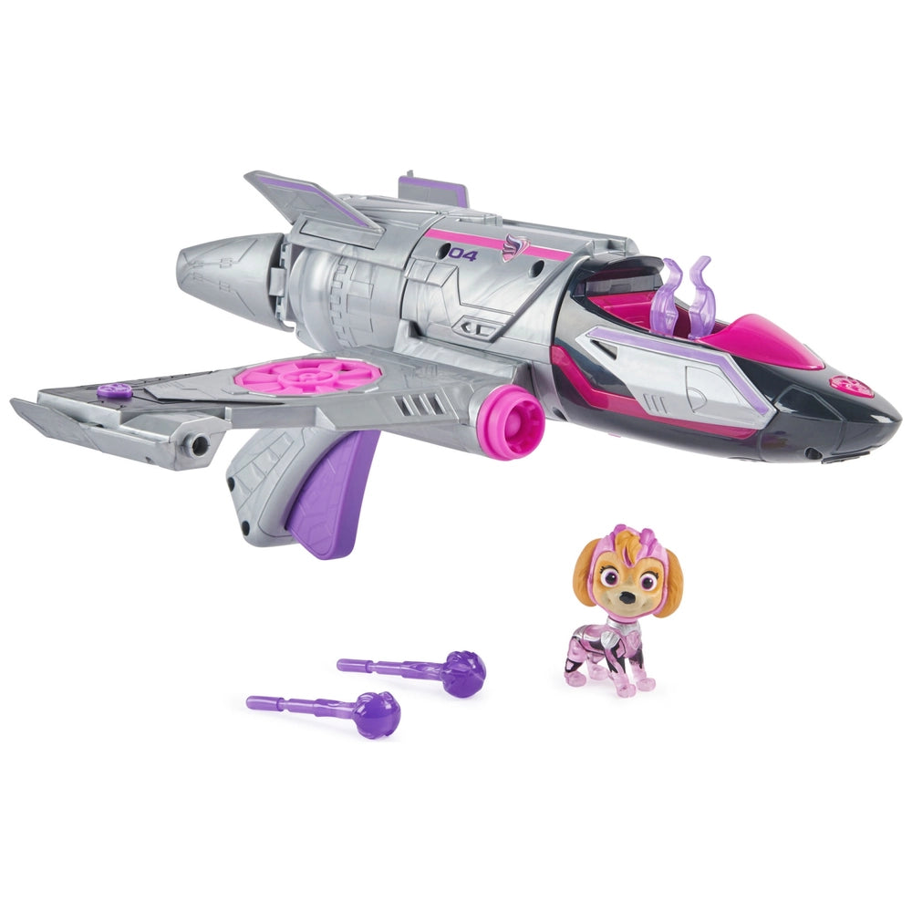  Paw Patrol: The Mighty Movie Transforming Rescue Jet With Skye