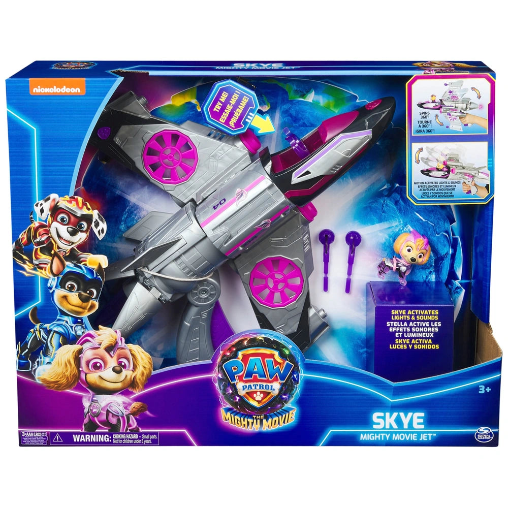  Paw Patrol: The Mighty Movie Transforming Rescue Jet With Skye