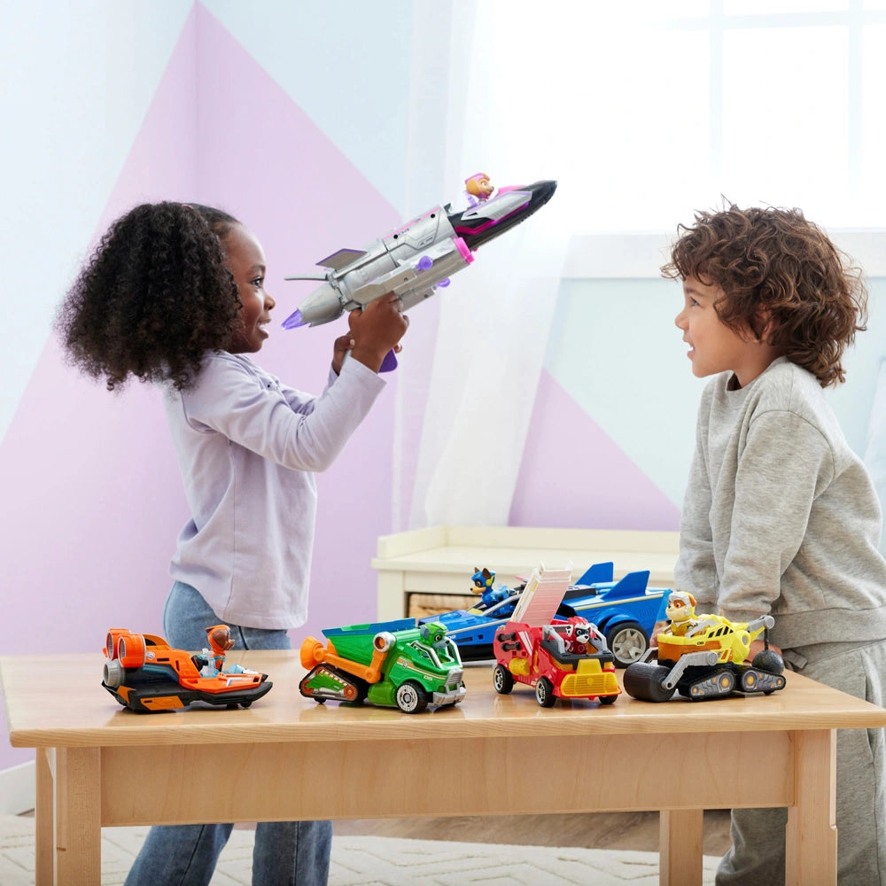  Paw Patrol: The Mighty Movie Transforming Rescue Jet With Skye