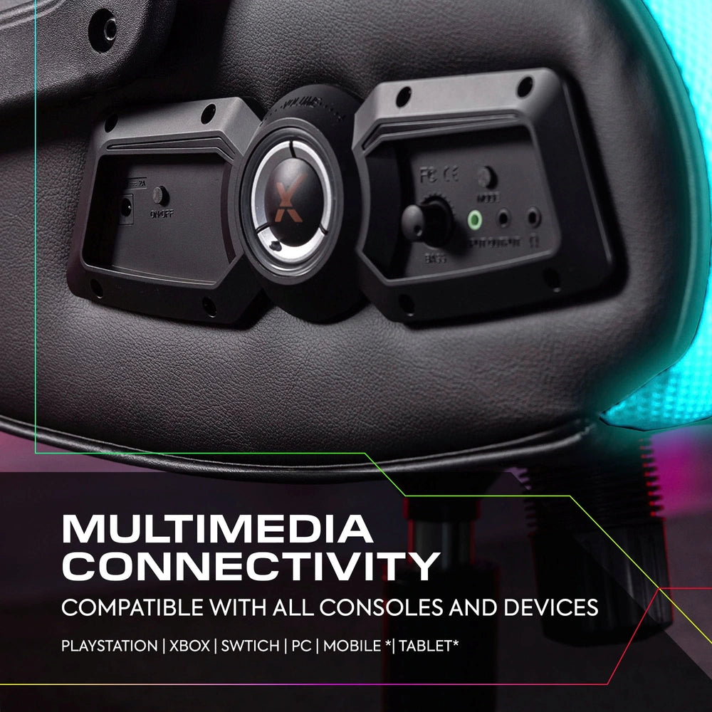 X Rocker Veleno Rgb 2.1 Audio Gaming Chair