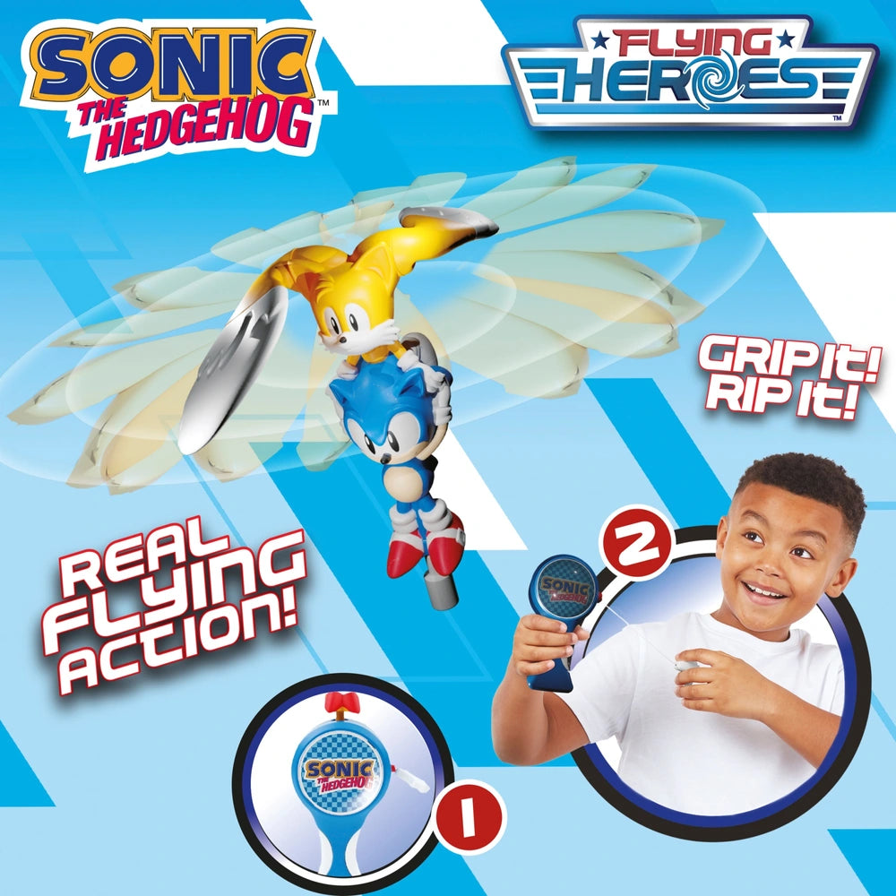 Flying Heroes Sonic And Tails