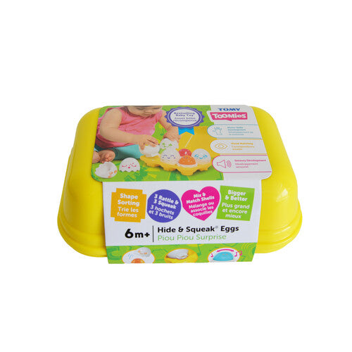 Tomy Toomies Hide And Squeak Eggs