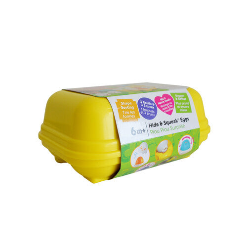 Tomy Toomies Hide And Squeak Eggs
