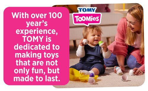 Tomy Toomies Hide And Squeak Eggs