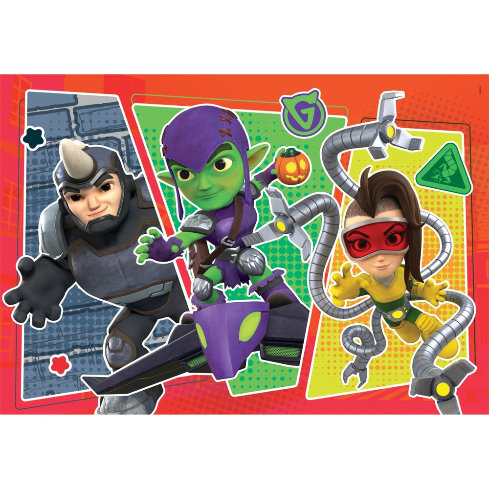 Clementoni Spidey And His Amazing Friends Jigsaw Puzzles 48 Pieces 3 Pack
