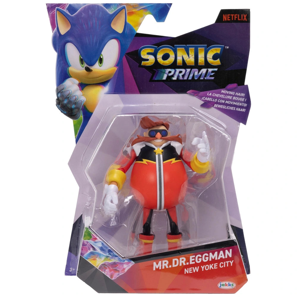 Sonic Prime 12.7 Cm Mr.dr. Eggman Figure