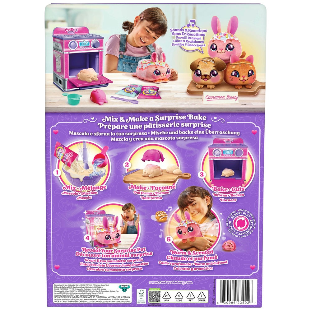 Cookeez Makery Oven Playset - Cinnamon Treatz Assortment
