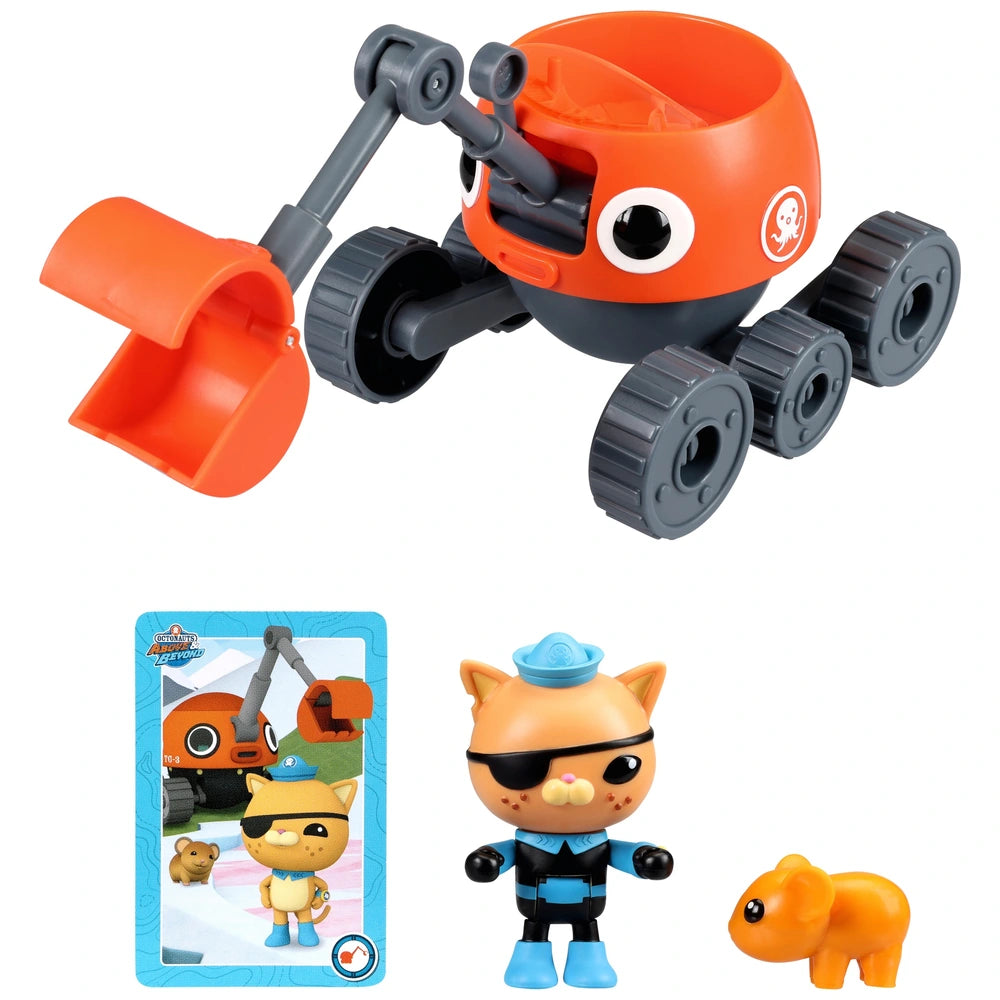 Octonauts Terra Gup 3 And Kwazii Deluxe Toy Vehicle & Figure Set