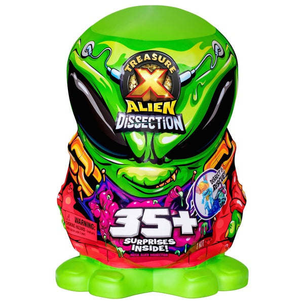 Treasure X Mega Alien Dissection With 35 Surprises