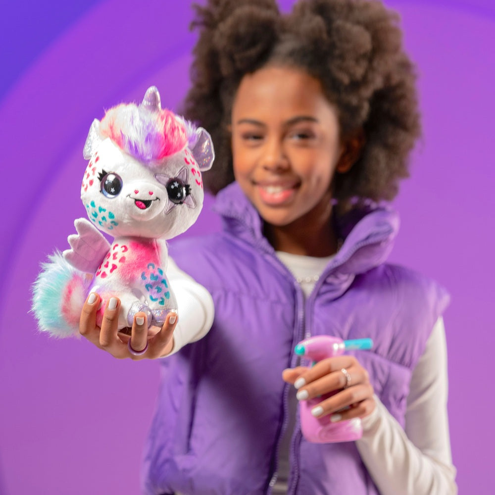 Airbrush Plush Magic Unicorn