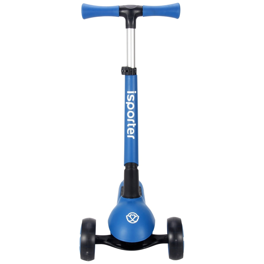 Isporter Foldable Led Blue Scooter