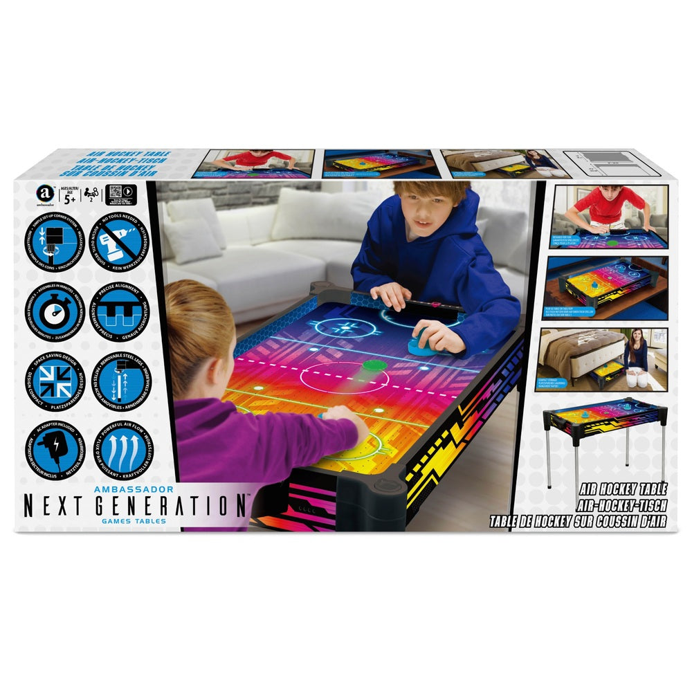 Air Hockey Table Folding Neon Series 2.7Ft