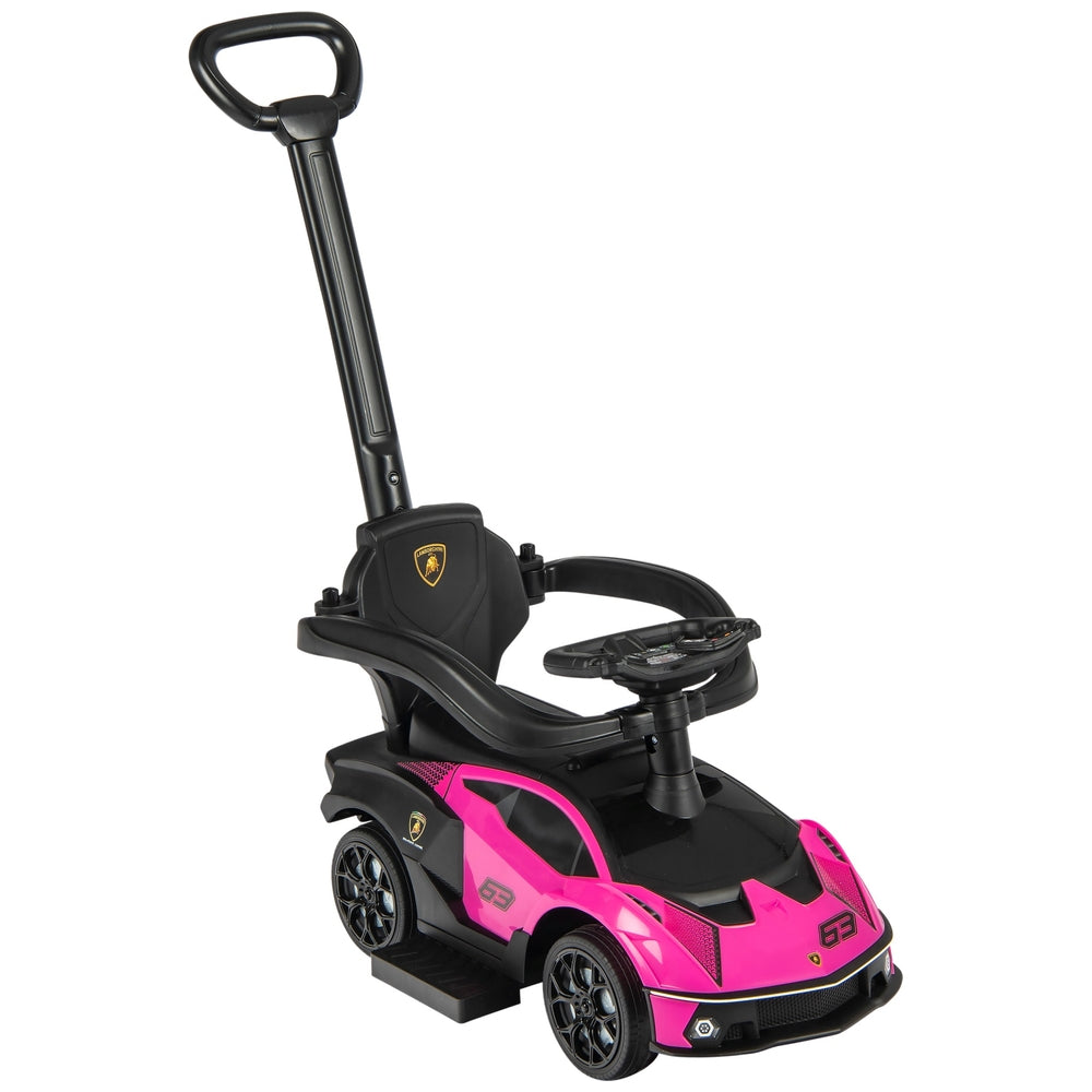 Lamborghini 2-In-1 Push Car Ride On