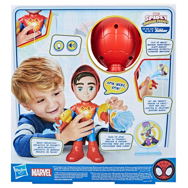 Marvel Spidey And His Amazing Friends Electronic Suit Up Spidey