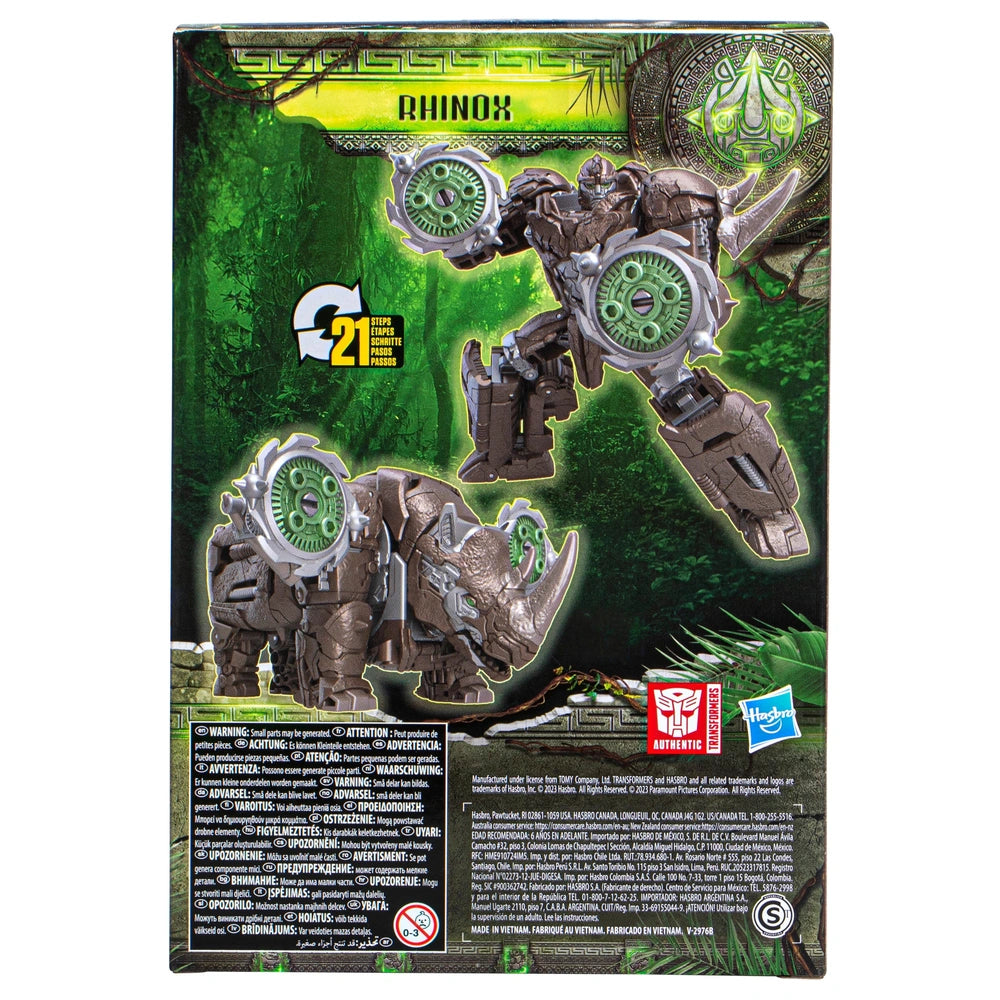 Transformers: Rise Of The Beasts Voyager Class Rhinox Action Figure