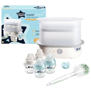 Tommee Tippee Supersteam Steriliser And Starter Set