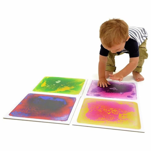 Play Factory Play Floor Tiles Liquid Sensory 4 Pack