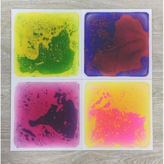 Play Factory Play Floor Tiles Liquid Sensory 4 Pack